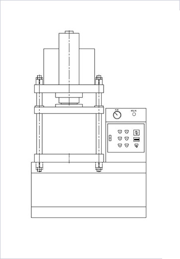 擠壓成型液壓機(jī)_XDK